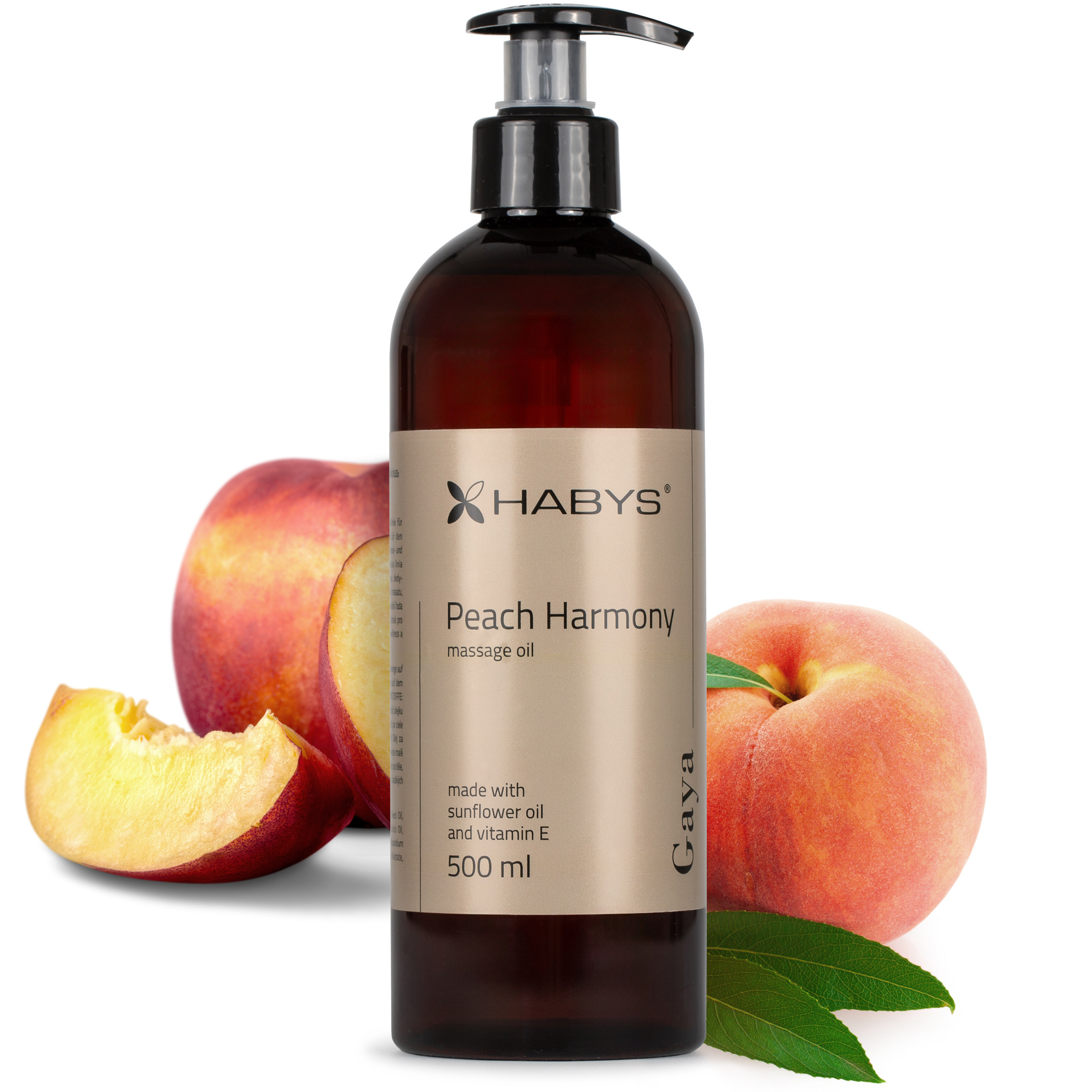 Masážní olej Peach Harmony 500 ml
