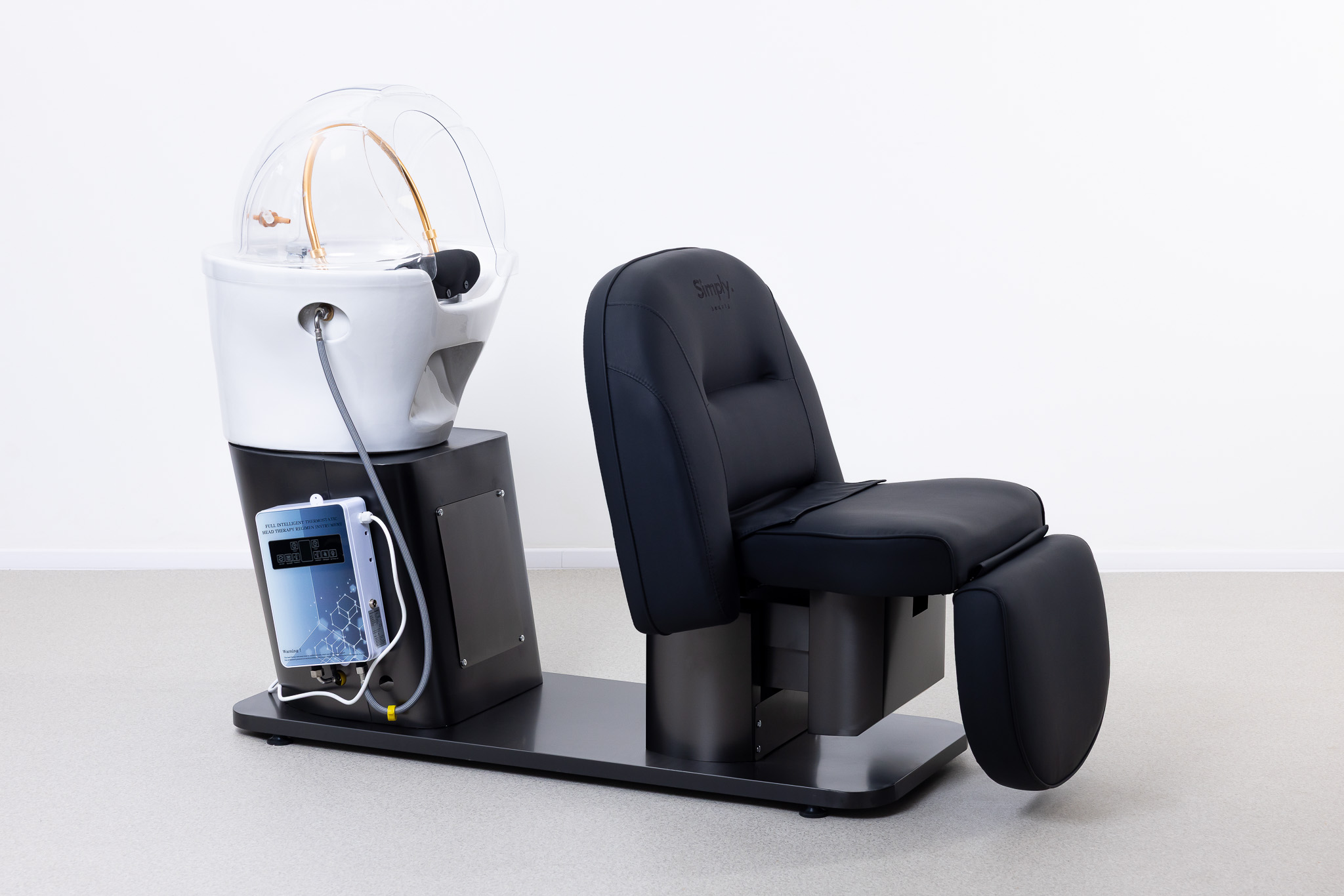 Simply Head spa Japan elektrický kadeřnický box - černé