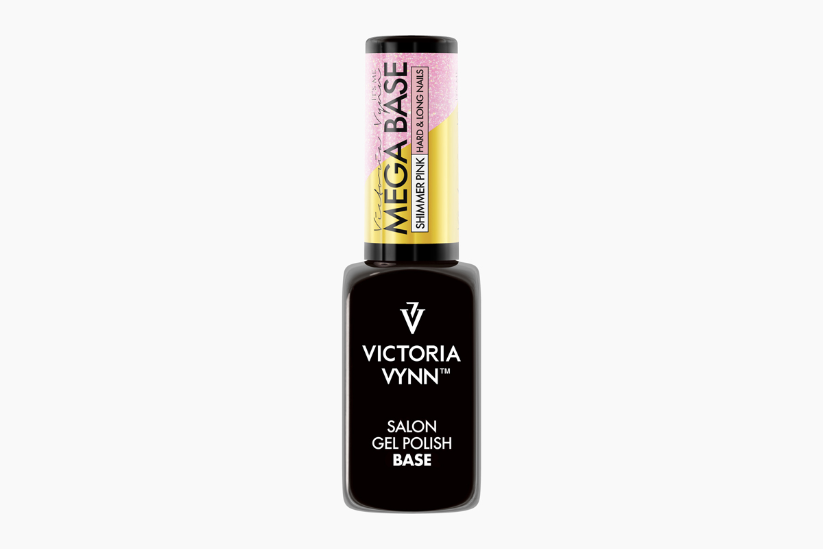 VICTORIA VYNN Podkladová báze MEGA BASE Shimmer Pink 8 ml