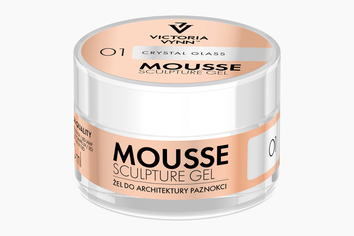 VICTORIA VYNN MOUSSE GEL 01 Crystal Glass 50 ml
