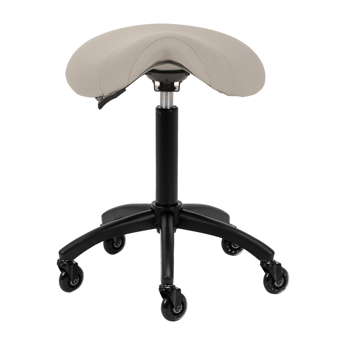 Kosmetický taburet Saddle One – béžový (obrázek 2)