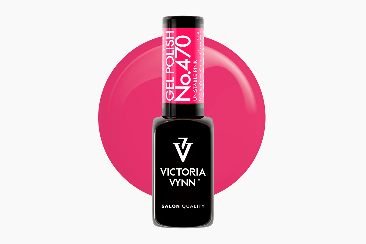VICTORIA VYNN Victoria gel lak POLISH 470 Unstable P!nk 8 ml