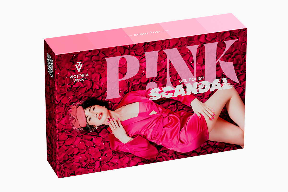 VICTORIA VYNN Sada 5ks gel laků PINK SCANDAL 467-470