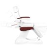 Elektrické kosmetické lehátko LUX 3 Motory - bílé/mahagon