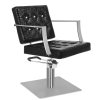 Kadeřnické křeslo GABBIANO MARBELLA černé