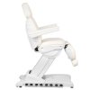 Elektrické kosmetické lehátko AZZURRO 872 EXCLUSIVE 4 Motory vyhřívané - bílé