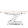 Elektrické kosmetické lehátko AZZURRO 872 EXCLUSIVE 4 Motory vyhřívané - bílé