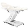 Elektrické kosmetické lehátko AZZURRO 872 EXCLUSIVE 4 Motory vyhřívané - bílé