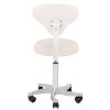Kosmetický taburet AZZURRO 057 - bílý