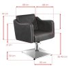 Kadeřnické křeslo GABBIANO BARCELONA černé