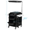 POMOCNIK - TABORET DO PEDICURE 23 PLUS BLACK