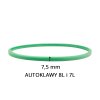 SILIKONOVÉ TĚSNĚNÍ PRO AUTOKLÁV WOSON 7L A 8L ZELENÉ 7,5 MM
