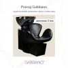 Kadeřnický mycí box GABBIANO AMSTERDAM černá mísa
