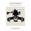 Kadeřnický infrazon k zavěšení GABBIANO  868A - černý
