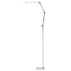 Kosmetická bezstínová LED lampa Pola - stříbrná