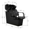 Kadeřnický mycí box Velmora CutPro černý – keramická mísa, moderní design