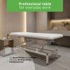 eng po VIGO 2 Stationary massage table with adjustable backrest white 2591 2