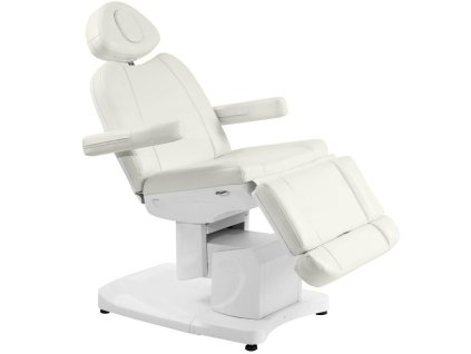 Elektrické kozmetické lehátko AZZURRO 708A 4 Motory - biele