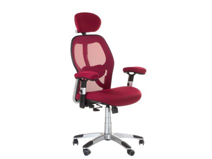 Ergonomická stolička CorpoComfort BX-4144 - červená