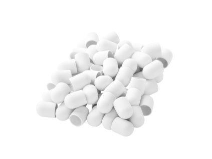 EXO KAPTUREK ŚCIERNY 13mm / 220 500 SZT. HARD CAP WHITE