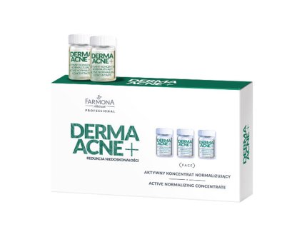 FARMONA DERMAACNE + Aktívny normalizačný koncentrát 5x5 ml