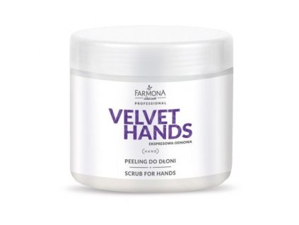 FARMONA VELVET RUCE Ručný peeling 550 g