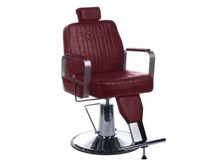 Holičské kreslo HOMER BH-31237 Cherry