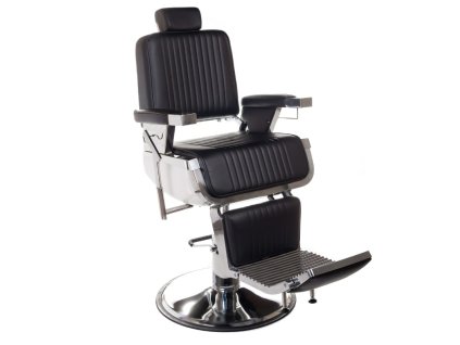 Barber kreslo LUMBER BH-31823 čierne