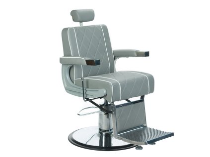 Barber kreslo ODYS BH-31825M svetlé šedé