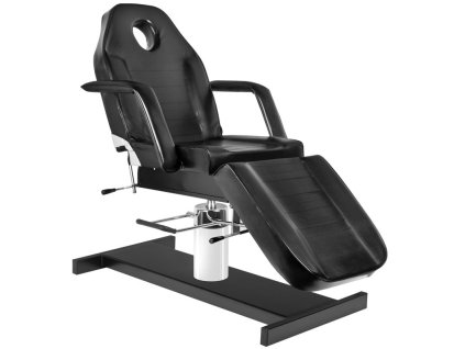 Hydraulické kozmetické lehátko A 210 čierne