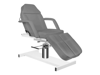 Hydraulické kozmetické lehátko A 210C Pedi - šedé