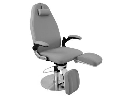 Hydraulické podologické kreslo AZZURRO 713A - šedé