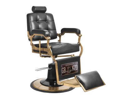 Kadernícke kreslo GABBIANO BARBER BOSS čierne