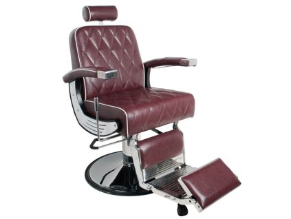 Kadernícke kreslo GABBIANO BARBER IMPERIAL bordó