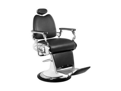 Kadernícke kreslo GABBIANO BARBER MOTO STYLE čierny