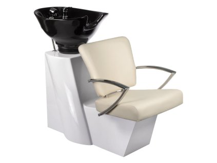 Kadernícky umývací box LIVIO BH-8012 - krémový