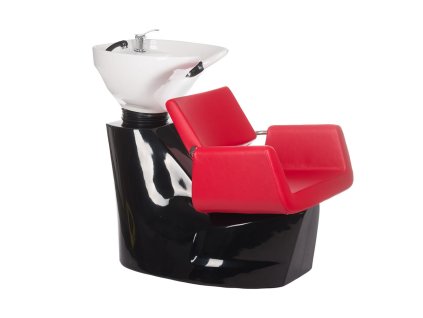 Kadernícky umývací box Vito BH-8022 - červený