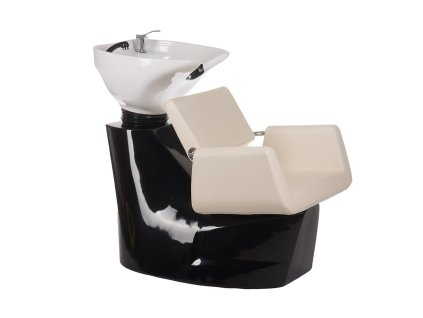 Kadernícky umývací box Vito BH-8022 - krémový