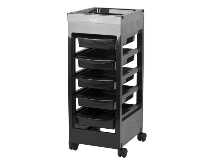 Kadernícky vozík GABBIANO 048A čierny