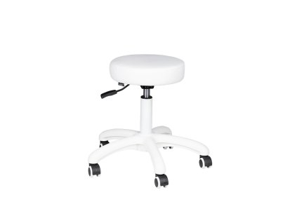 Kozmetický taburet AM-303-2 Biely