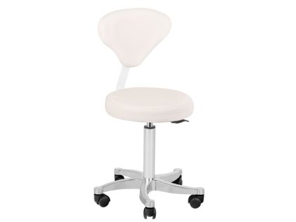 Kozmetický taburet AZZURRO 057 - biely