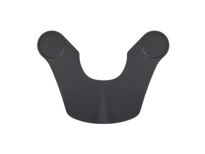 Ochranný kadernícky golier - čierny