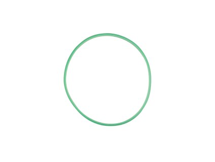 SILIKÓNOVÉ TESNENIE PRE autokláv WOSON 7L A 8L ZELENÉ 7,5 MM