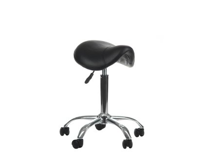 Kozmetický taburet BD-9909 čierny