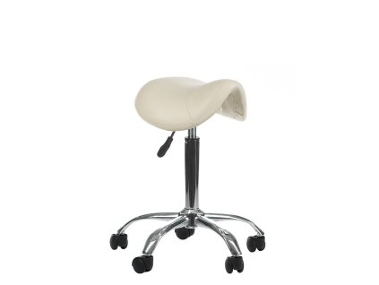 Kozmetický taburet BD-9909 krémový