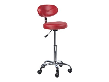 Kozmetický taburet BD-9934 červený