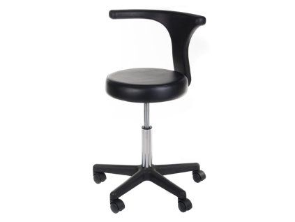 Zdravotný taburet + NG-CH049 podrúčka čierna