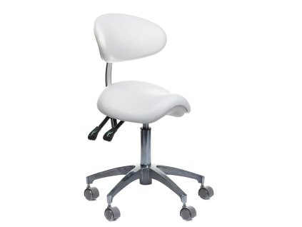 Lekársky taburet s opierkou BD-Y925 biely