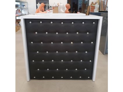 652 2 lada sklepowa pikowana czarna biala