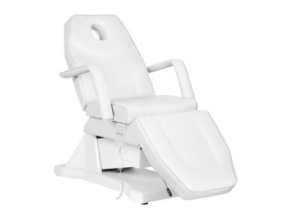Elektrické kozmetické kreslo Relax – 1 motor, biele